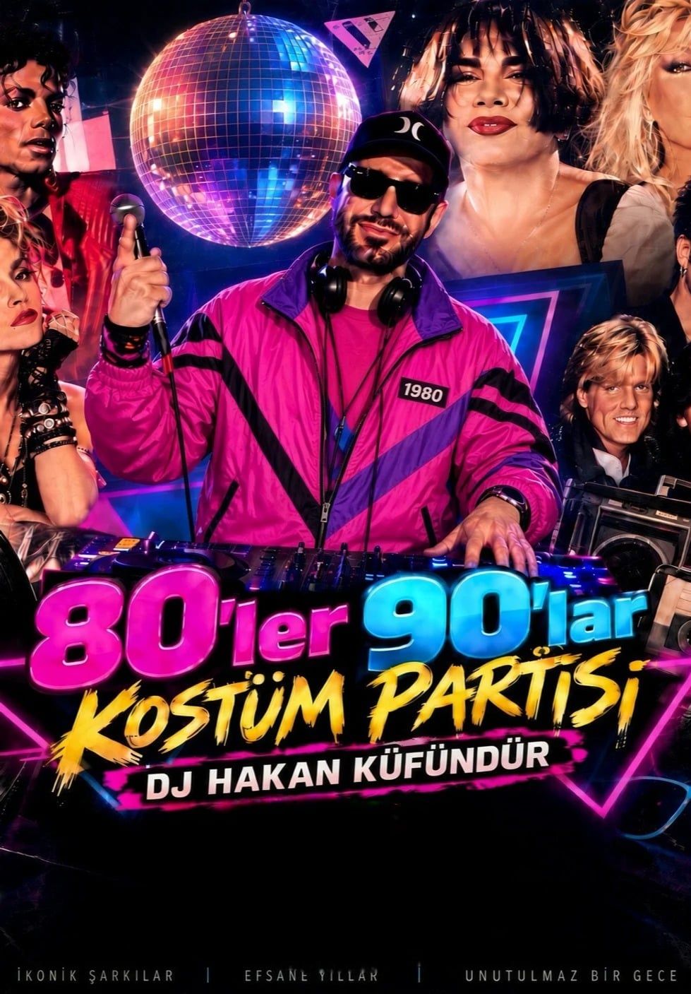 80’ler 90’lar Kostüm Partisi - Dj Hakan Küfündür