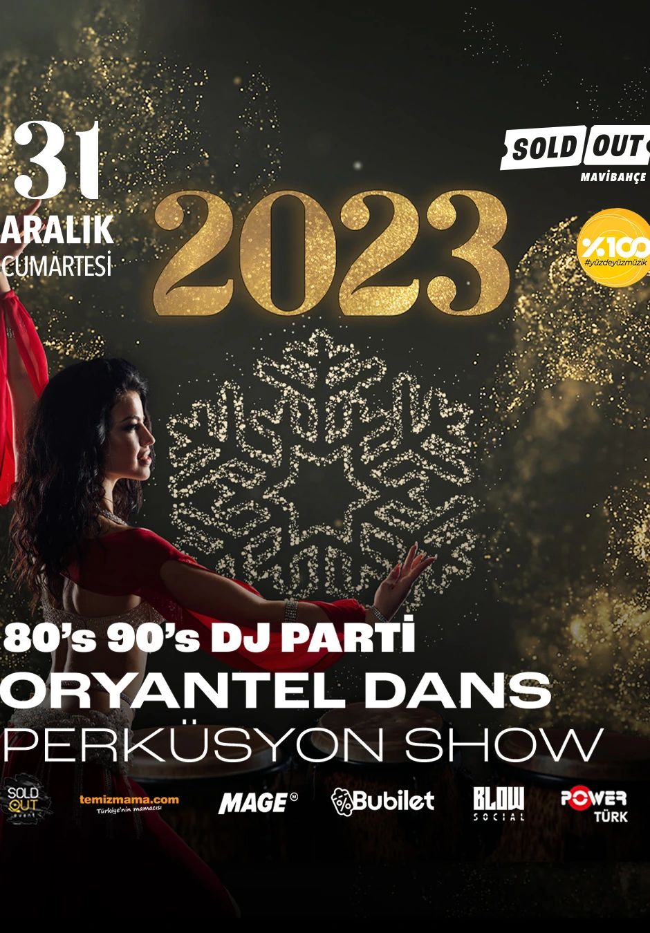 80's 90's DJ Parti -Oryantel Dans/ Perküsyon Show