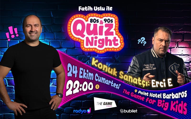 80s & 90s Quiz Night