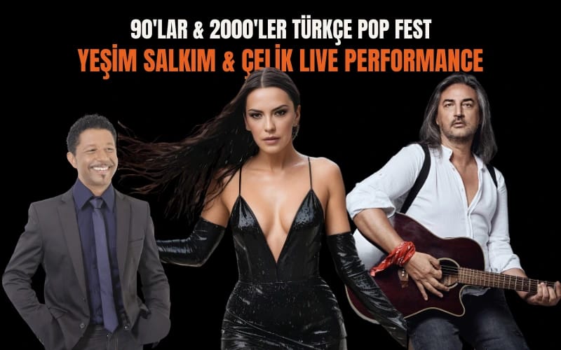 90’lar & 2000’ler: Çelik & Yeşim Salkım & Mansur Ark (Live)