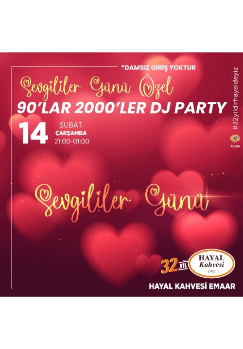 90'lar & 2000'ler DJ Parti