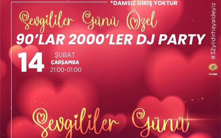 90'lar & 2000'ler DJ Parti
