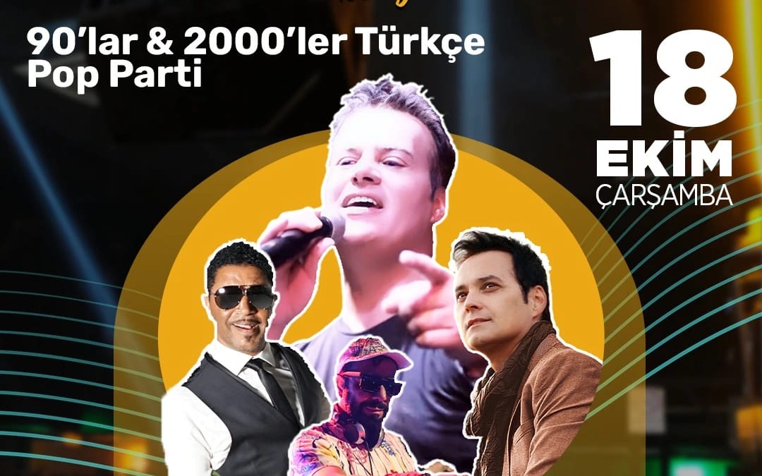 90'lar 2000'ler Türkçe Pop Parti / Hakan Peker - Mansur Ark - Zafer Peker - DJ Hakan Küfündür