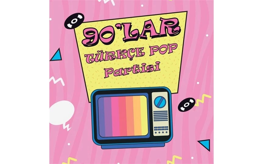 90'lar Türkçe Pop Parti: Mansur Ark & Ragga Oktay & Grup Vitamin Konseri 
