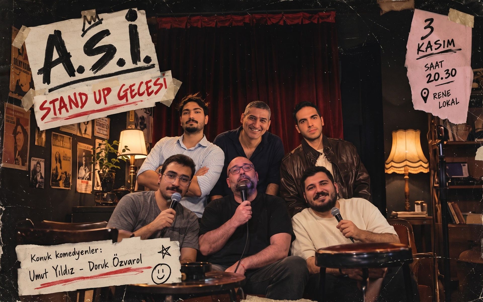 A. S. İ. Stand Up Tam Kadro 