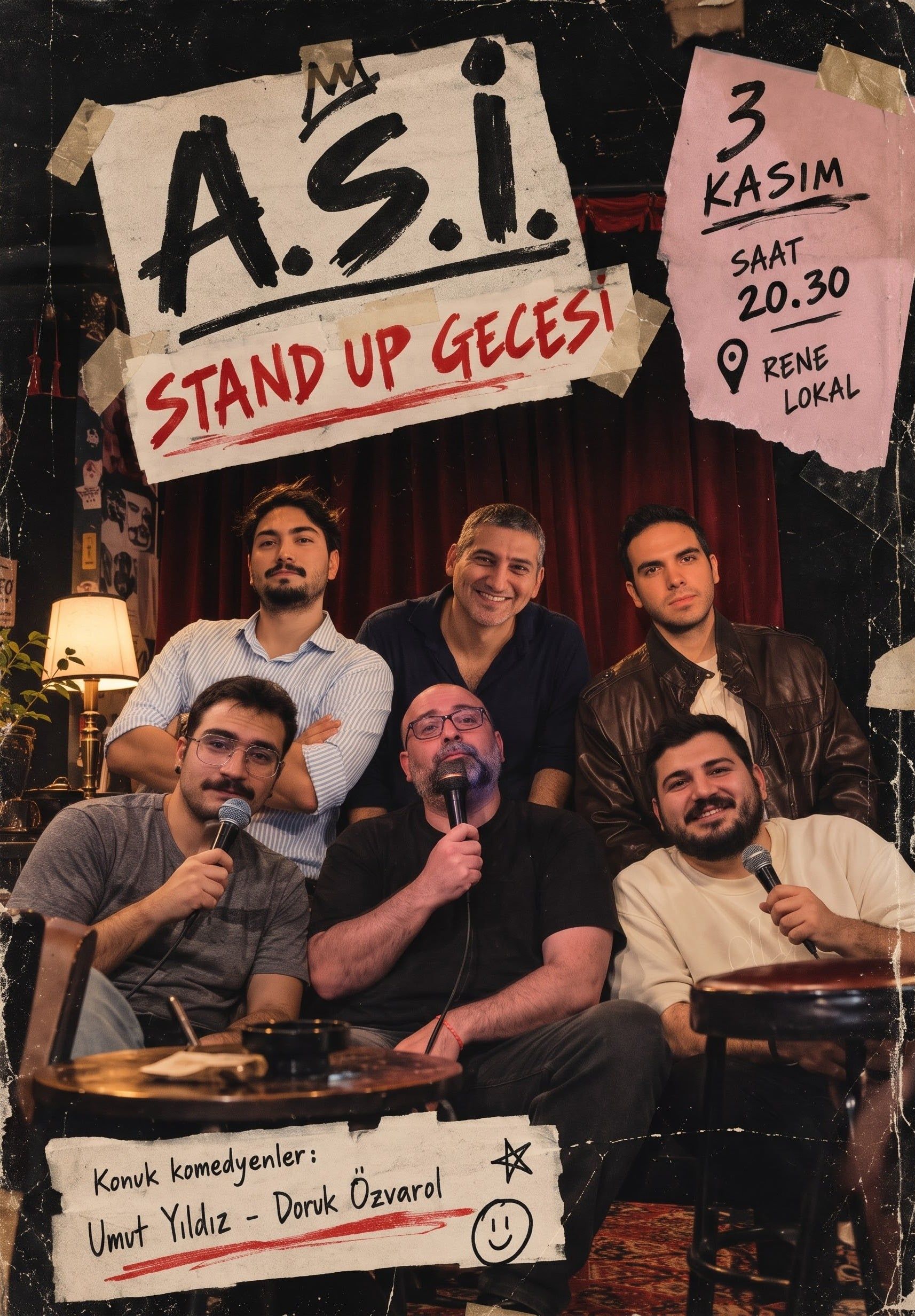 A. S. İ. Stand Up Tam Kadro 