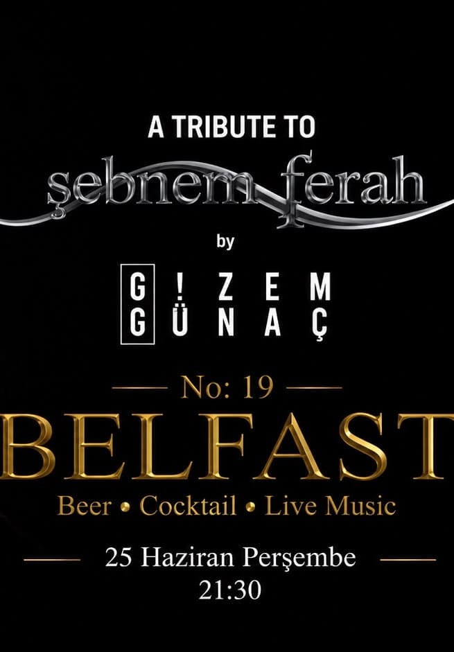 A Tribute To ŞEBNEM FERAH by Gizem Günaç