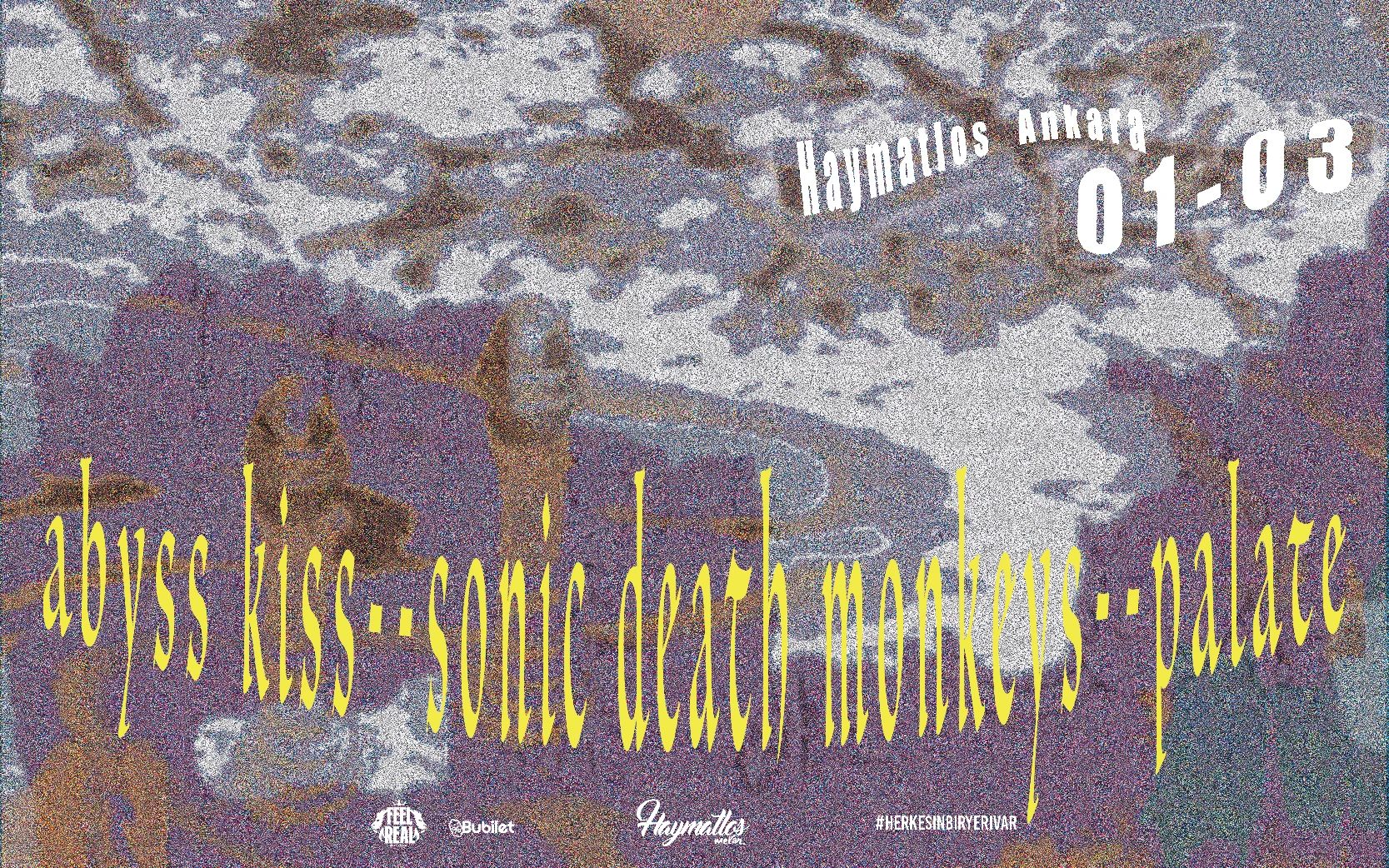 Abyss Kiss & Sonic Death Monkeys & Palate