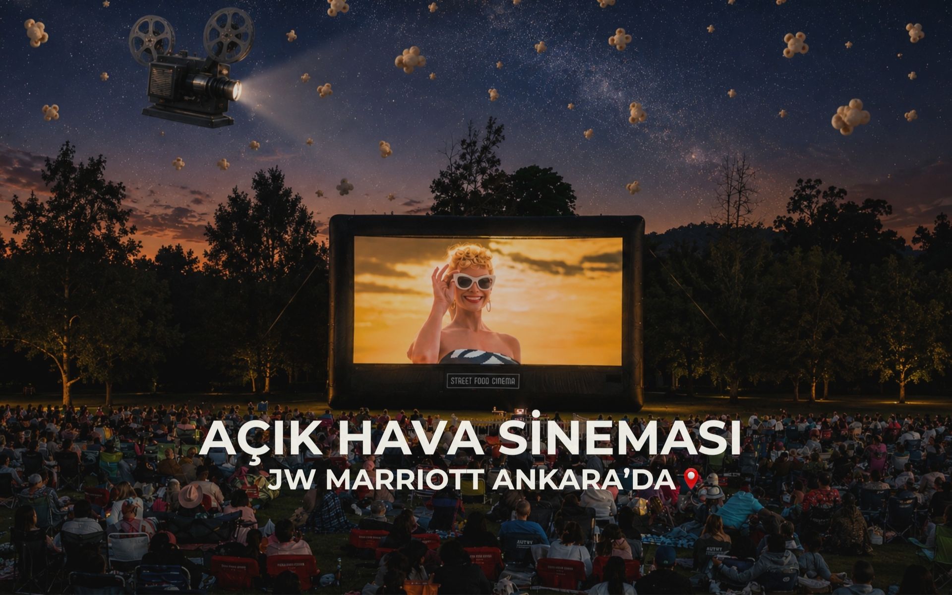 Açık Hava Sineması Jw Marriott Ankara’da