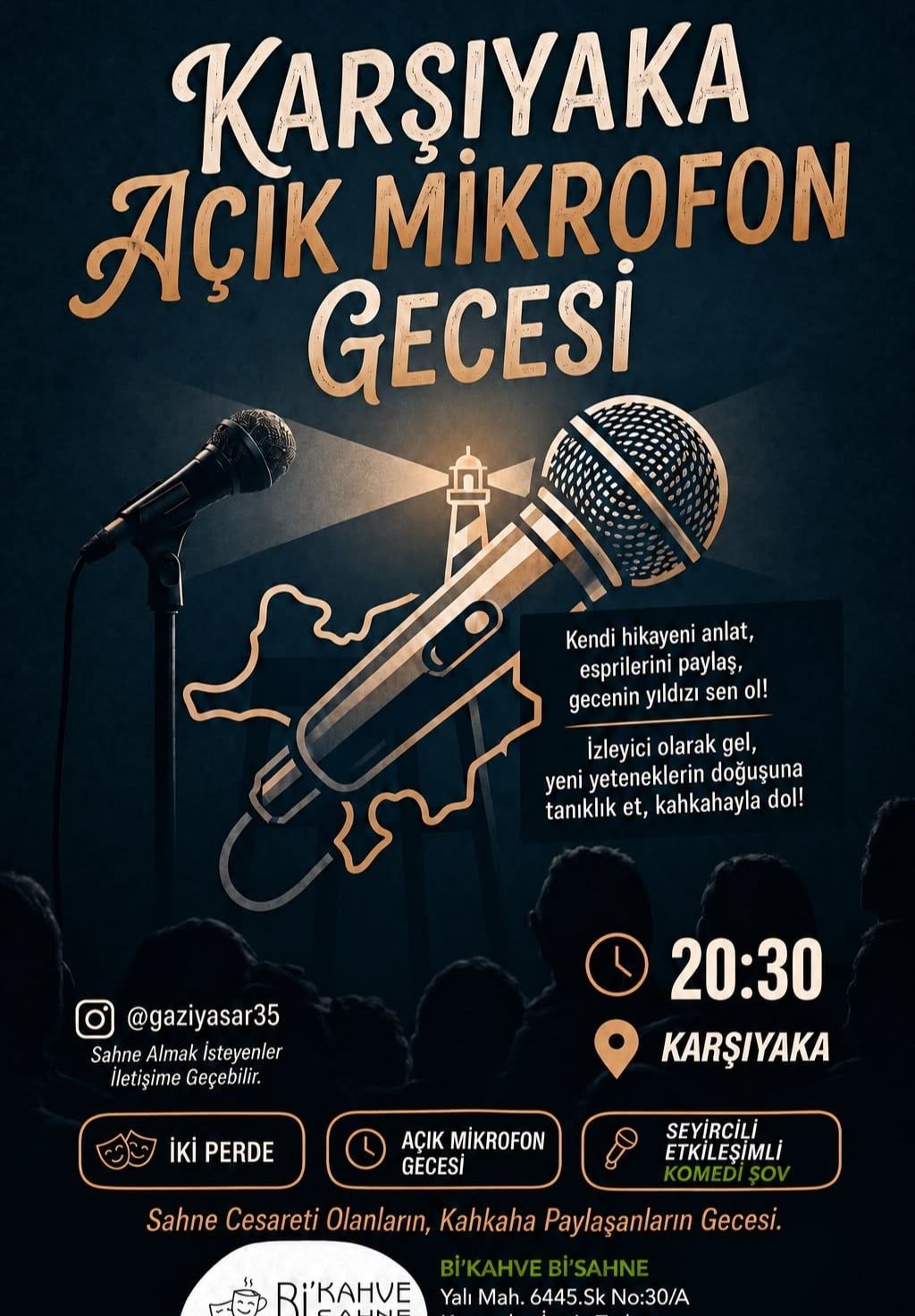 Karşıyaka Açık Mikrofon Gecesi