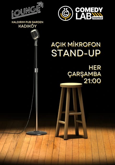 Açık Mikrofon Stand-up - Comedy Lab Istanbul