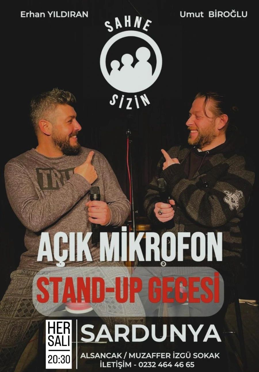 Açık Mikrofon Stand Up Gecesi