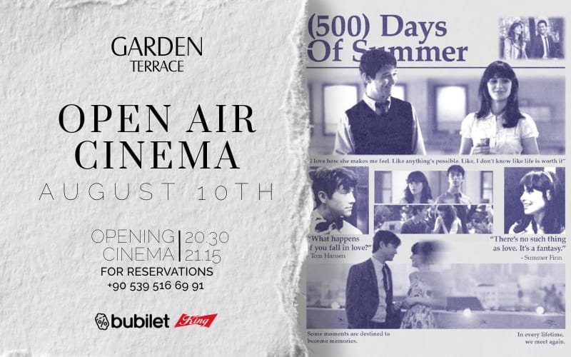 Açıkhava Sineması - 500 DAYS OF SUMMER