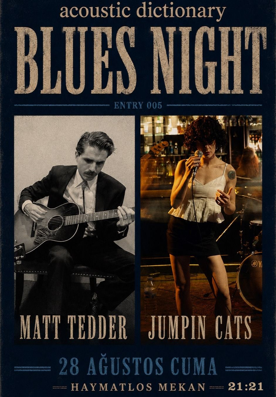 Acoustic Dictionary Blues Night