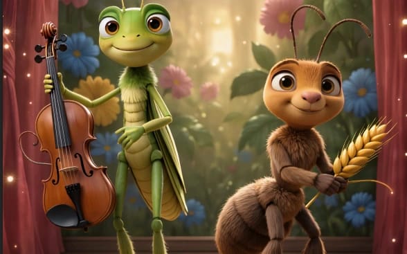 Ağustos Böceği ile Karınca Oyunu