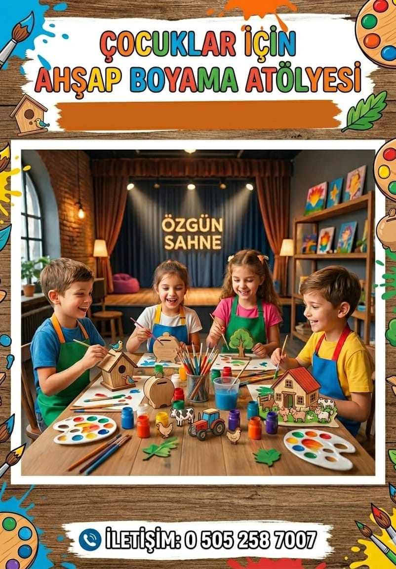 Ahşap Boyama Atölyesi