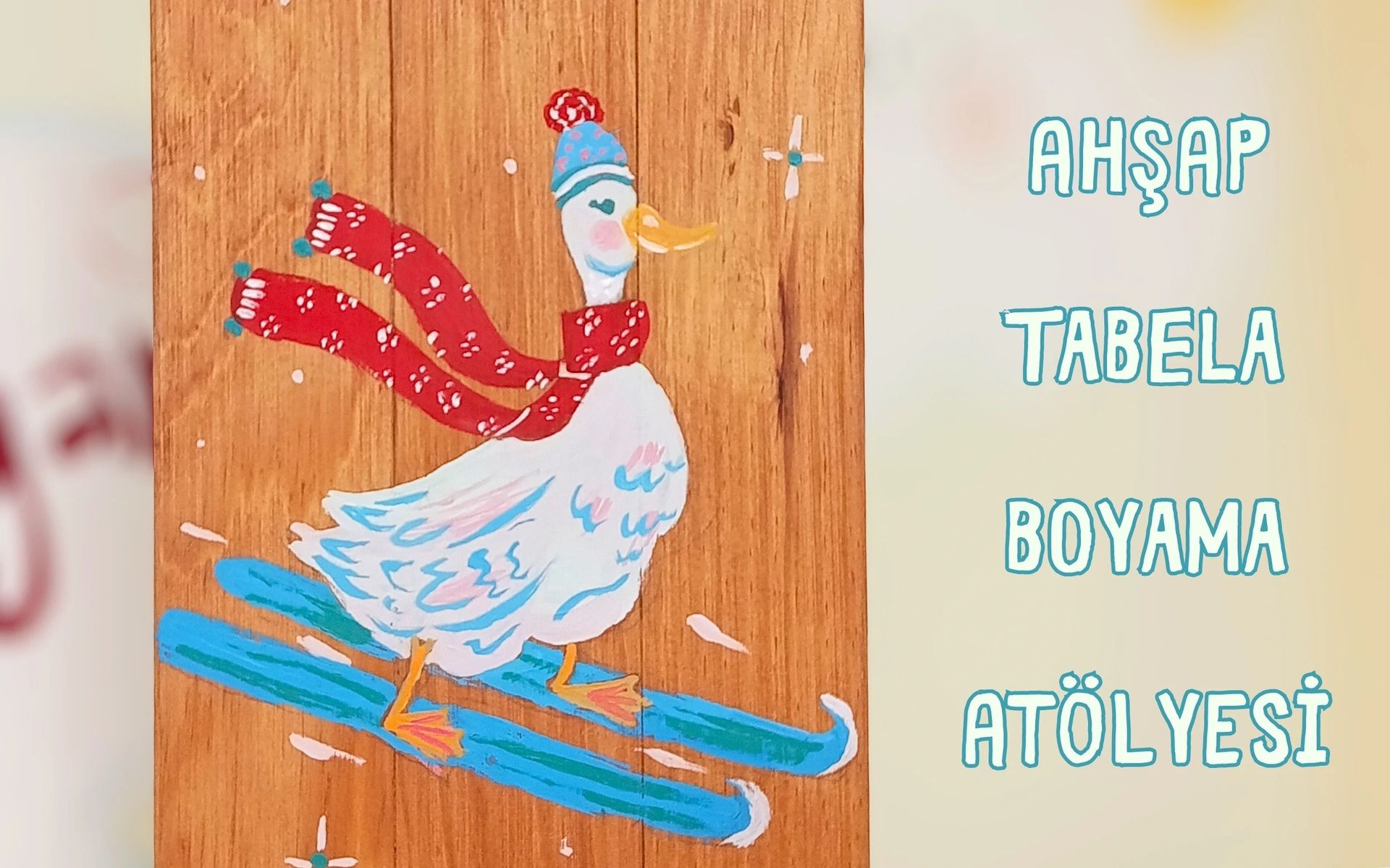 Ahşap Boyama - Çocuk Workshop