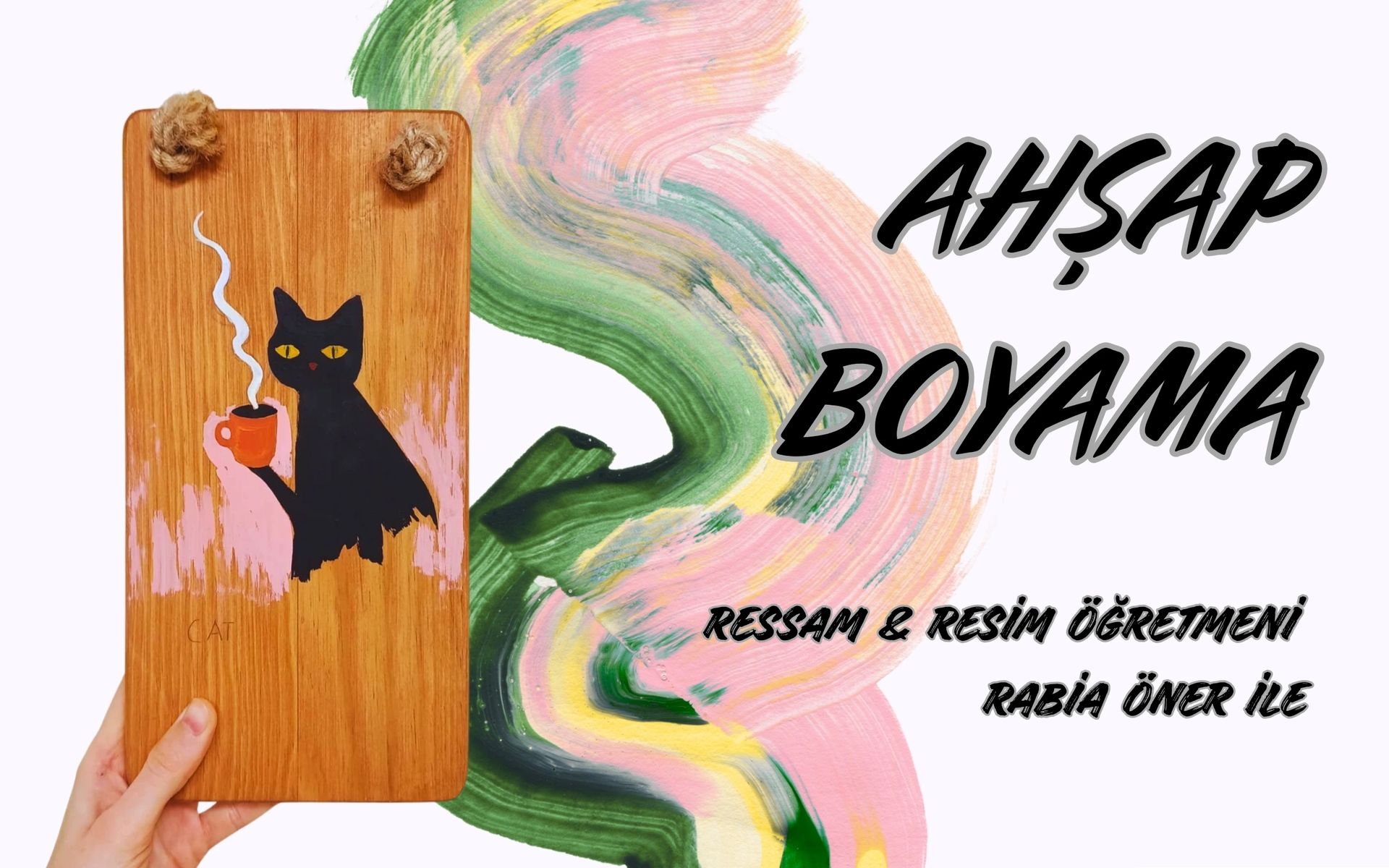 Ahşap Boyama - Yetişkin Workshop