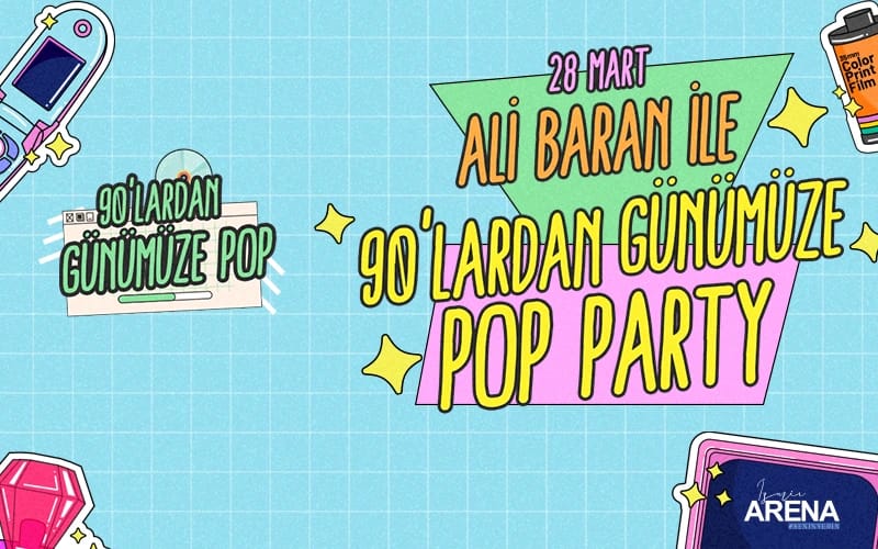 Ali Baran İle 90'lardan Günümüze Pop Party