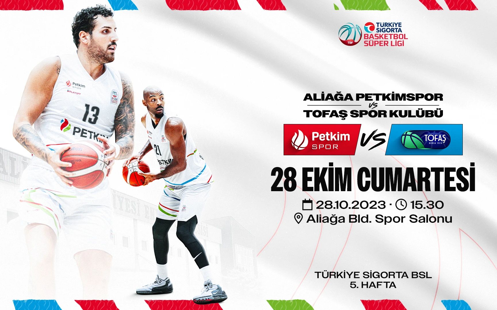 Aliağa Petkim Spor- Tofaş Spor Kulübü Basketbol Müsabakası