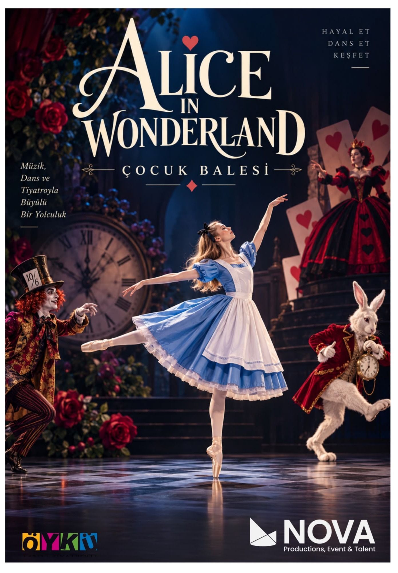 Alice in Wonderland Çocuk Balesi