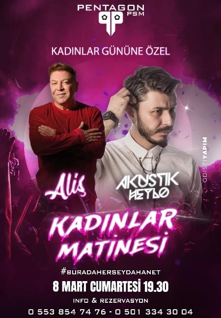 8 Mart Kadınlar Matinesi
