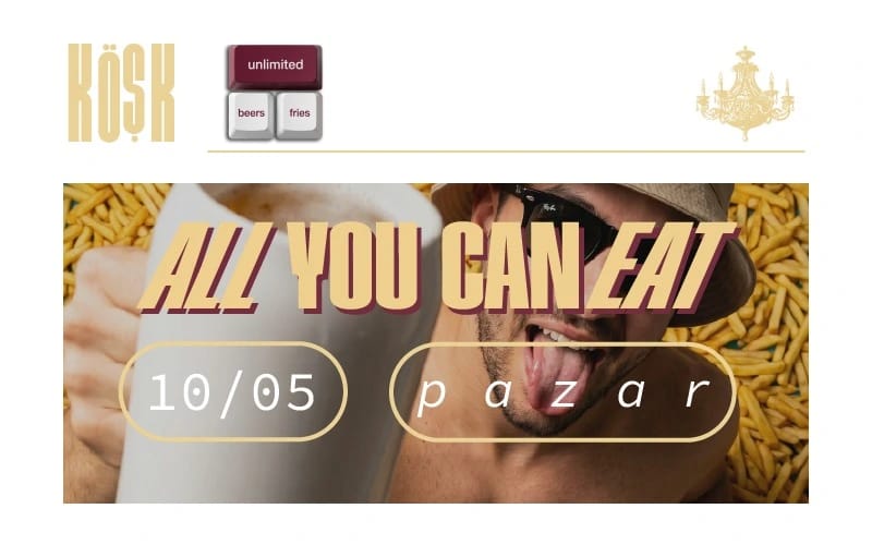 All You Can Eat – Unlimited Beers & Fries