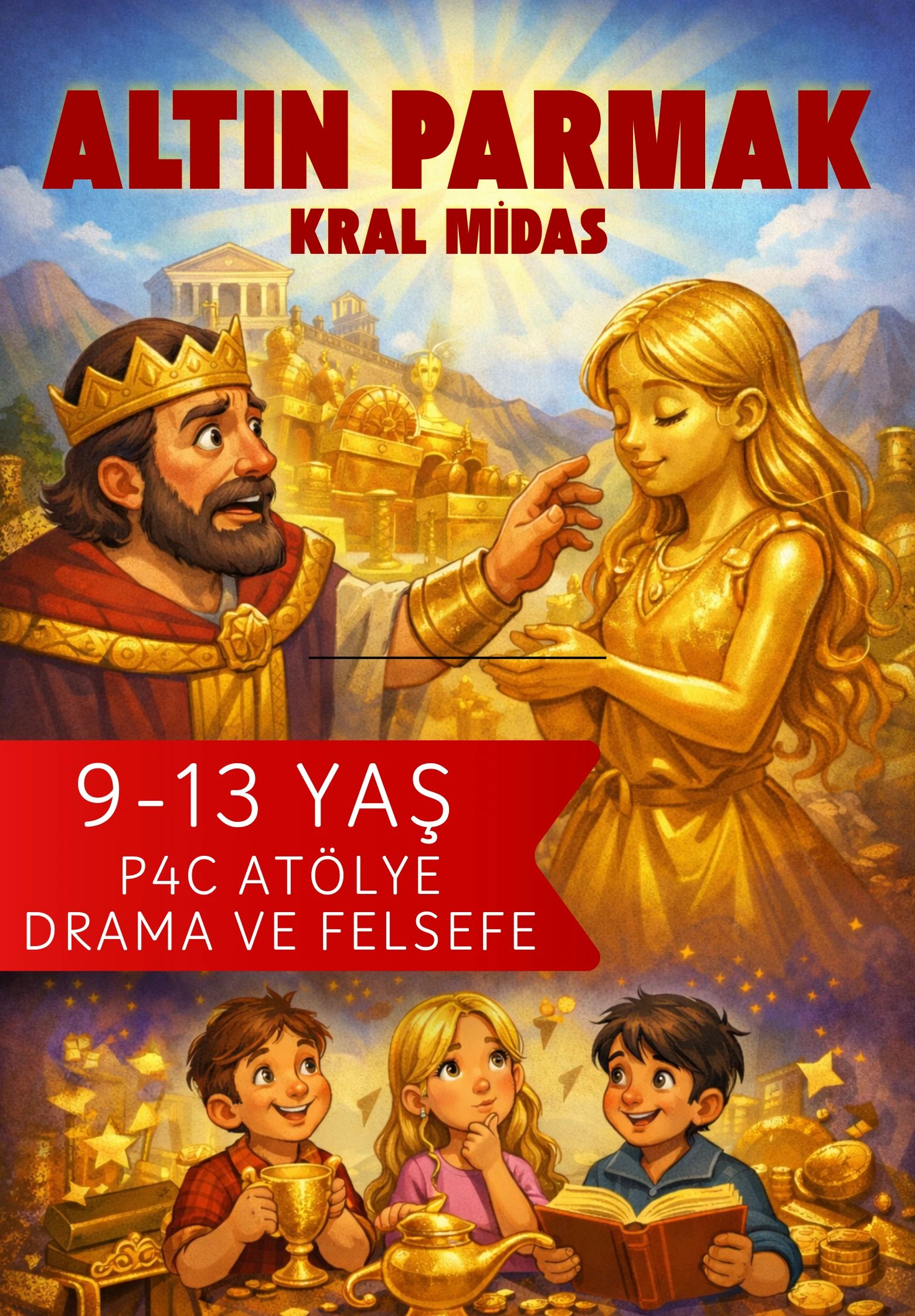 Altın Parmak - İnteraktif Oyun & Felsefe Buluşması (9-13 Yaş)