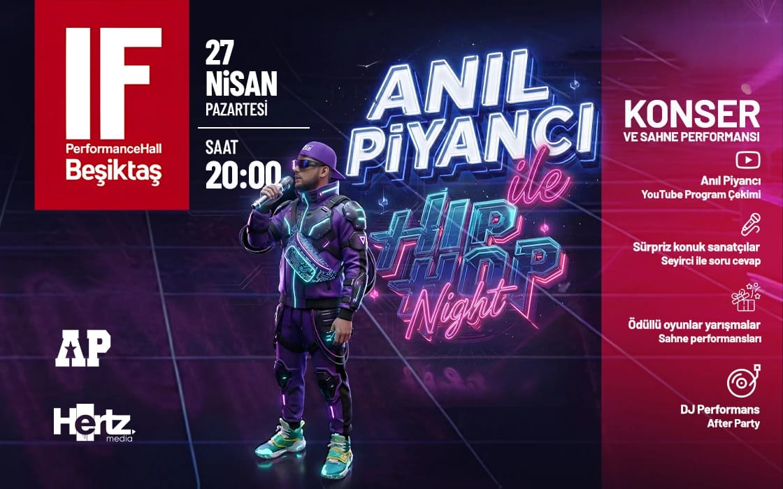 Anıl Piyancı ile HipHop Night