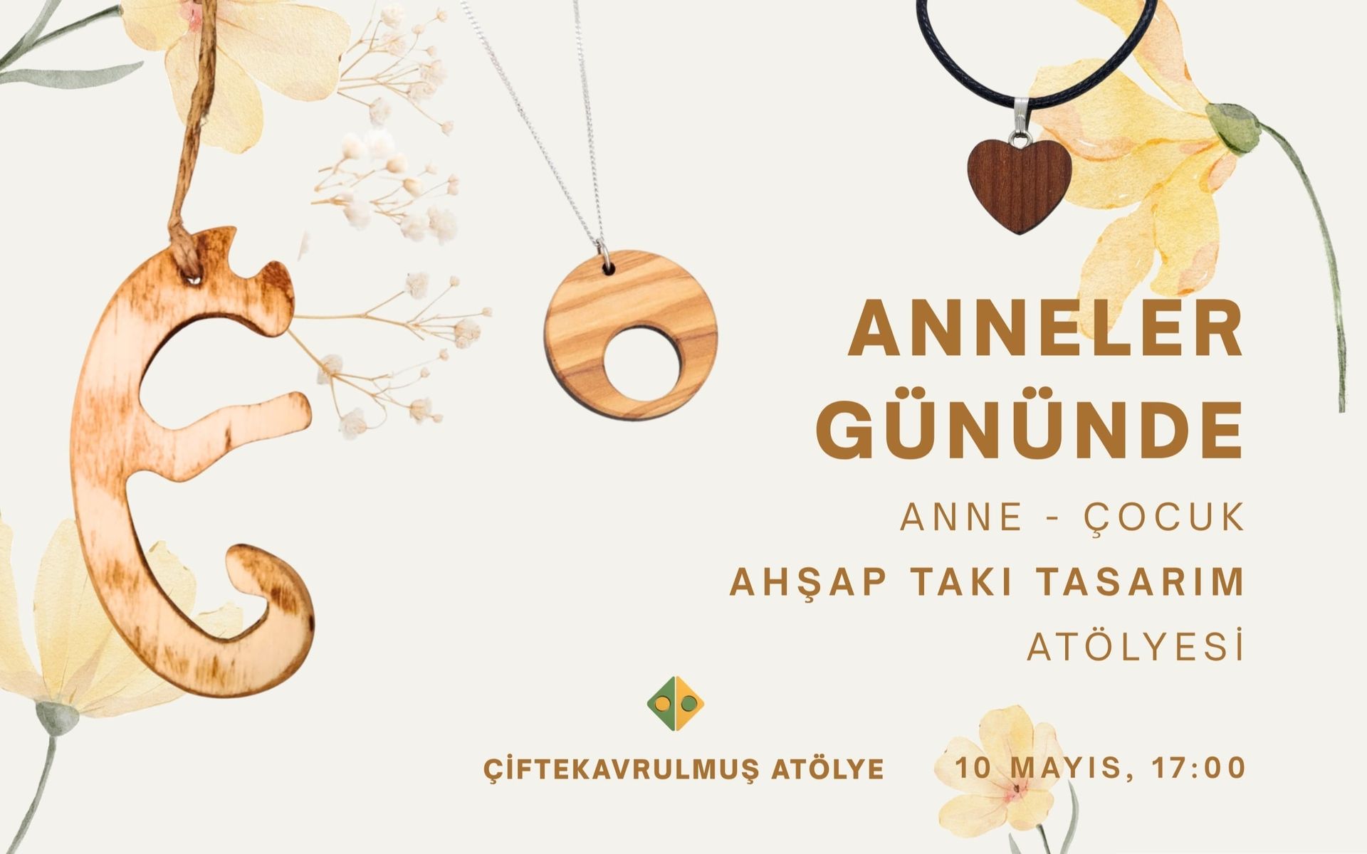 Anne - Çocuk Ahşap Takı Workshop