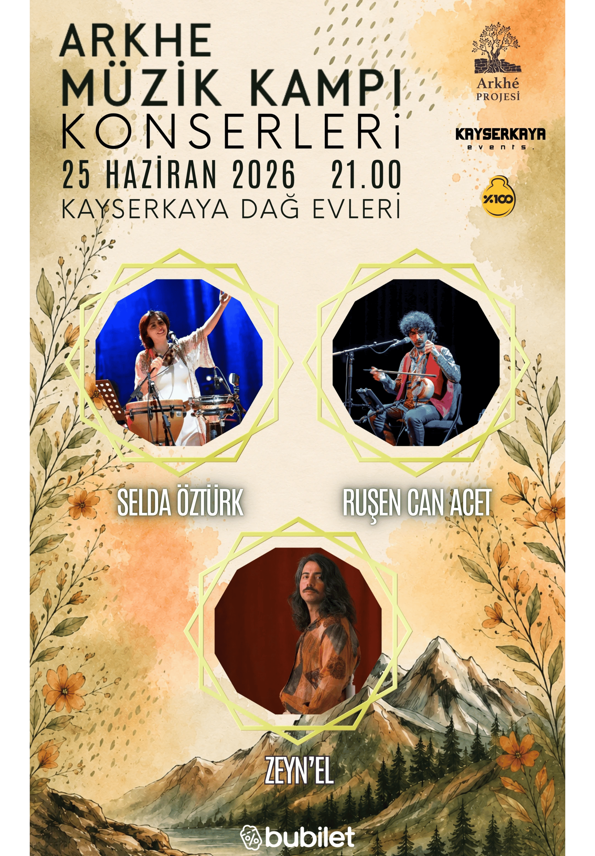 Arkhe Müzik Kampı Konserleri - Selda Öztürk & Ruşen Can Acet & Zeyn’el