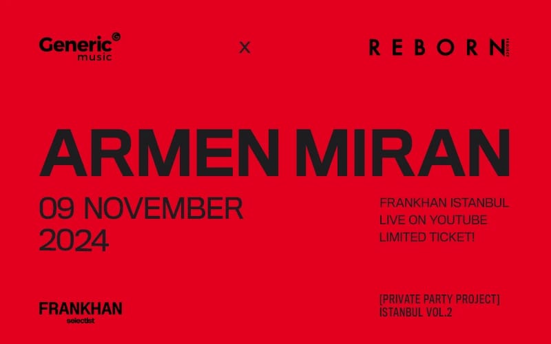 Armen Miran (Private Party Project) in Istanbul