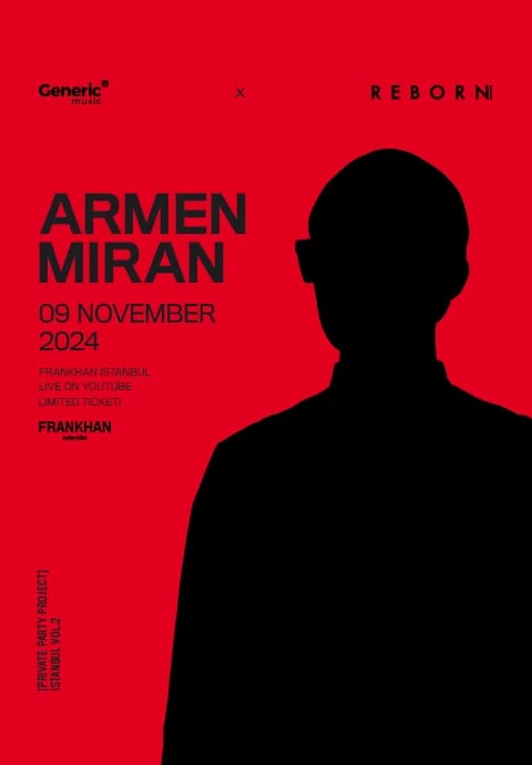 Armen Miran (Private Party Project) in Istanbul