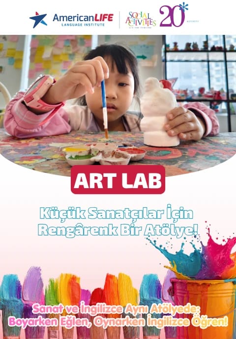 ART LAB "Küçük Sanatçılar İçin Rengârenk Bir Atölye!"