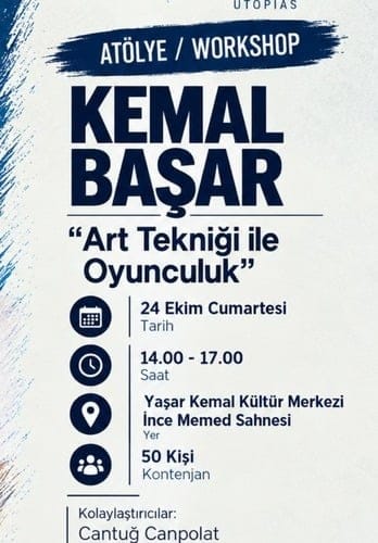 Art Tekniği İle Oyunculuk | 18. Ethos Tiyatro Festivali