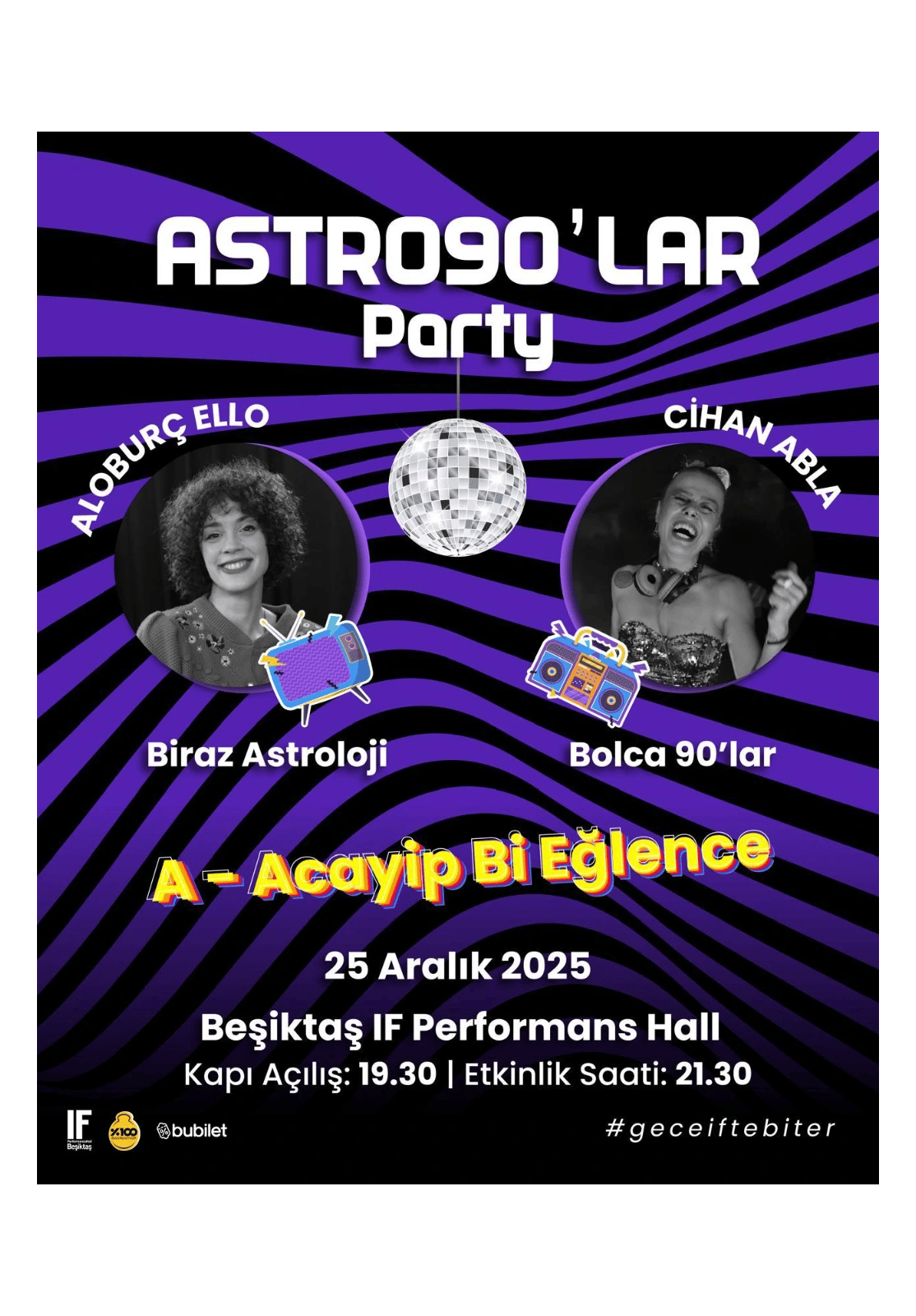 ASTRO 90'LAR Party