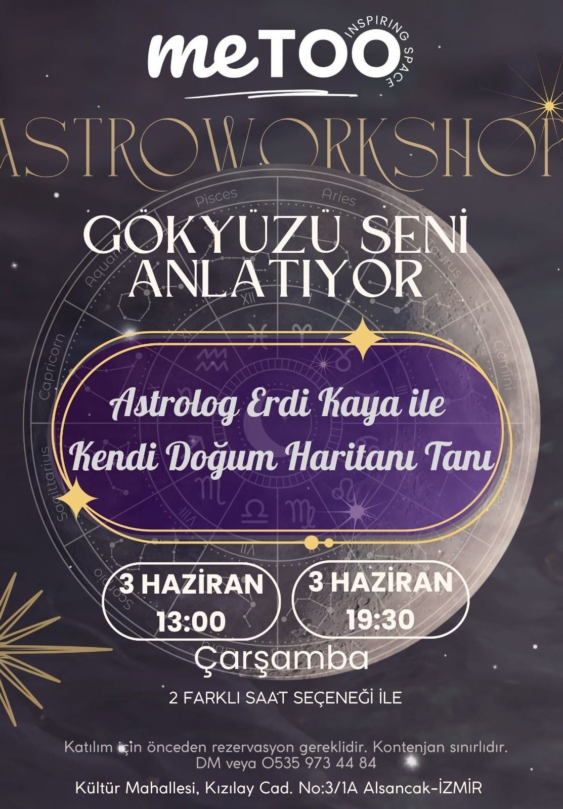 Astrolog Erdi Kaya ile AstroWorkshop
