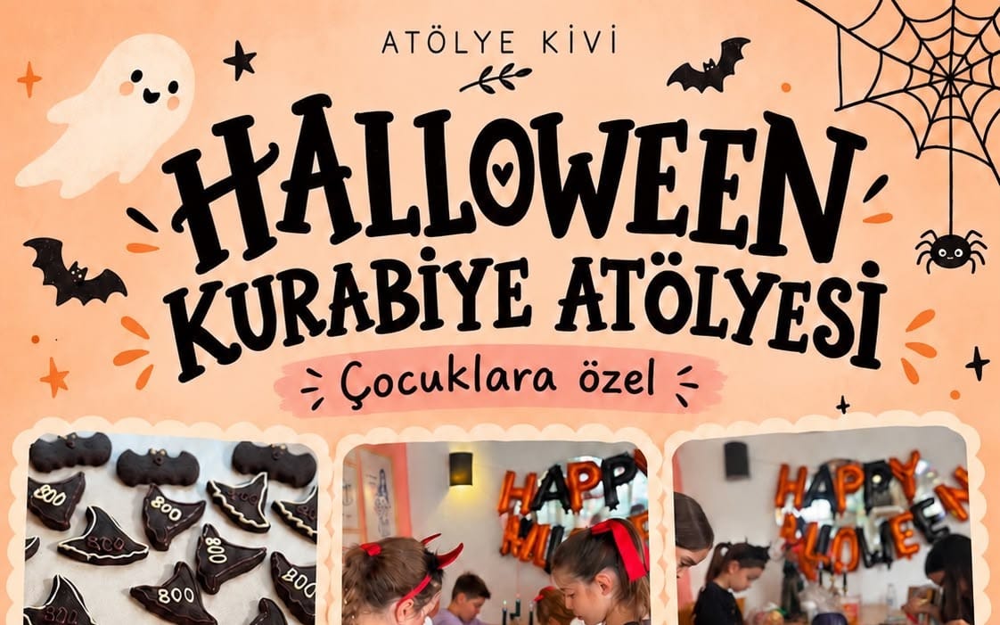 Atölye Kivi Halloween Kurabiye Atölyesi