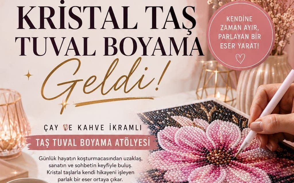 Auroray Art İle Taş Tuval Boyama