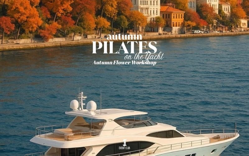 Autumn Pilates & Flower Workshop On The Yacht