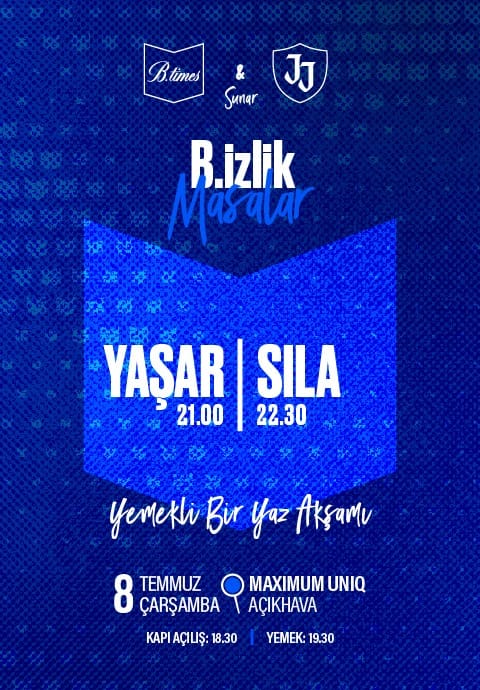 Bizlik Masalar - Sıla & Yaşar