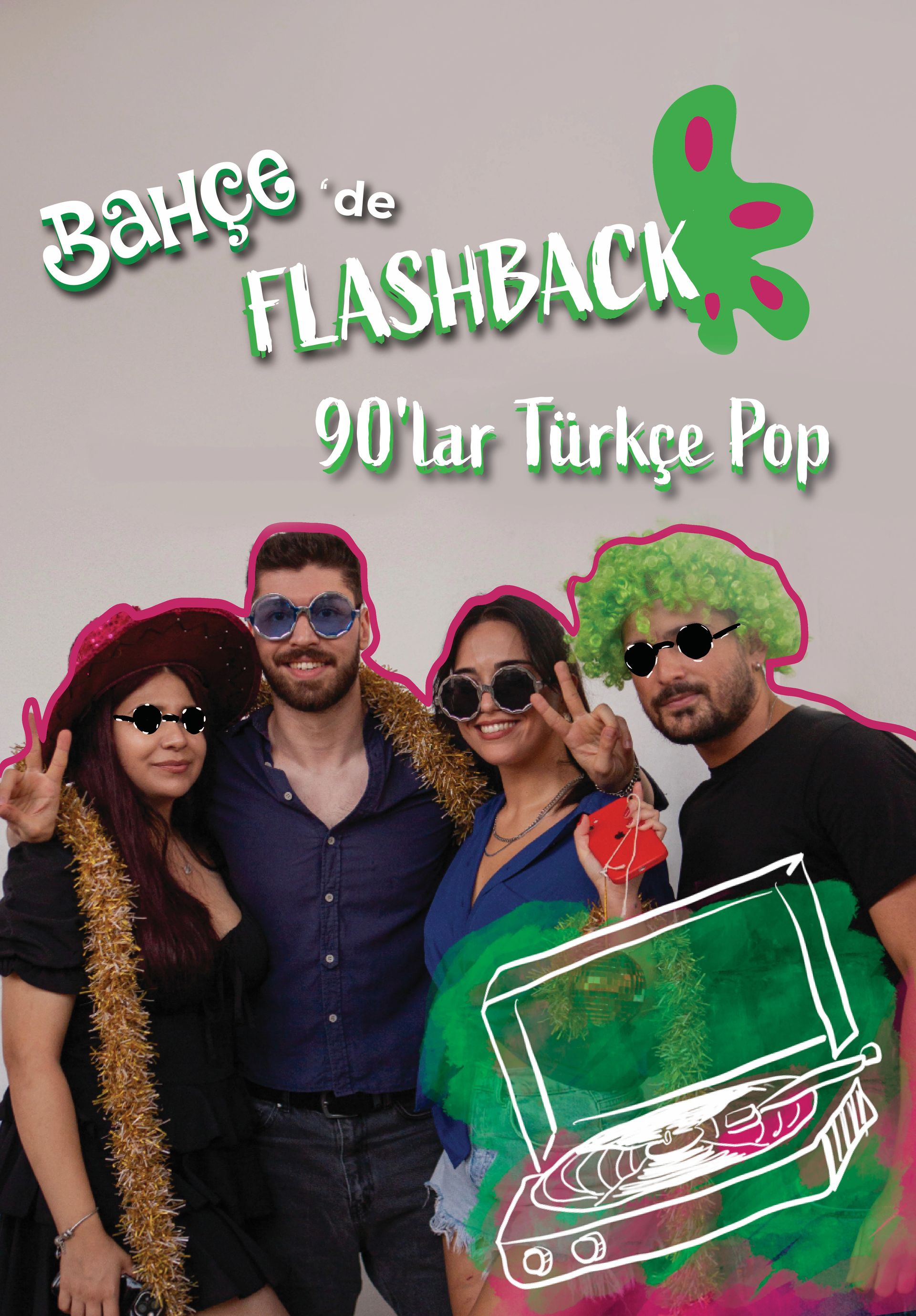 Bahçe’de Flashback 90’lar Türkçe Pop