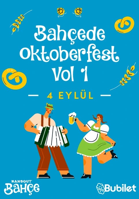 Bahçede Oktoberfest