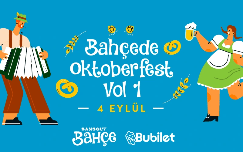Bahçede Oktoberfest