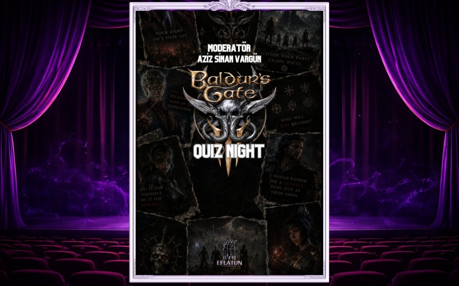 Baldur's Gate 3 Oyun Quiz Night