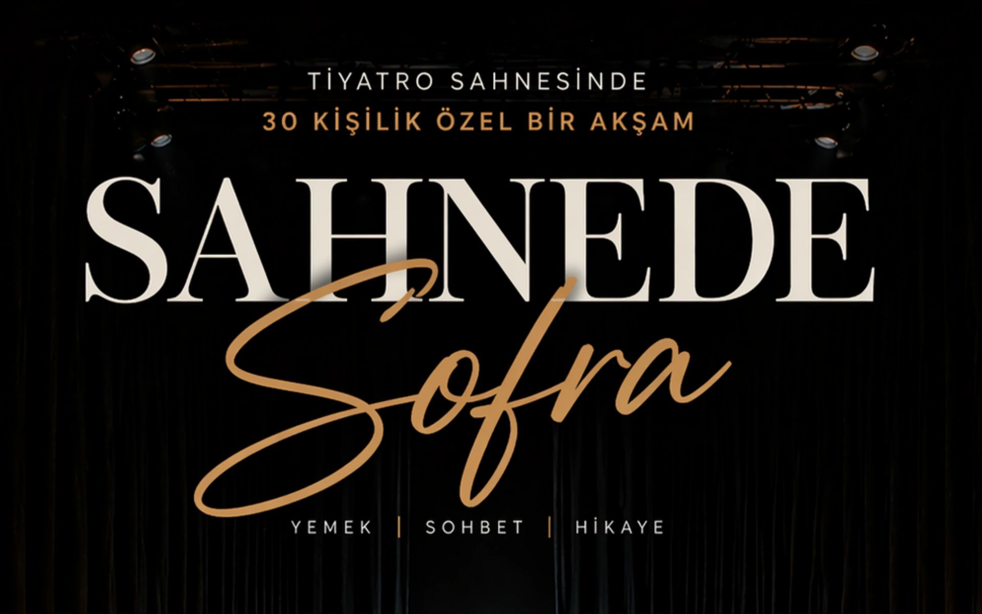 Barbaros Şansal - Sahnede Sofra