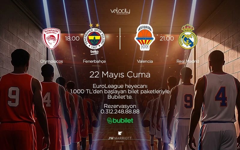 Basket Maçı Gösterimi | Olympiacos - Fenerbahçe & Valencia - Real Madrid