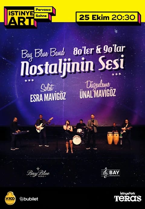 BAY BLUE BAND ''80’ler & 90’lar Nostaljinin Sesi''