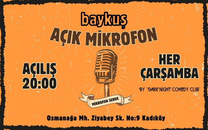 Baykuş Açık Mikrofon