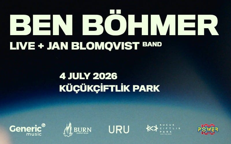 Ben Böhmer Live Open Air Istanbul